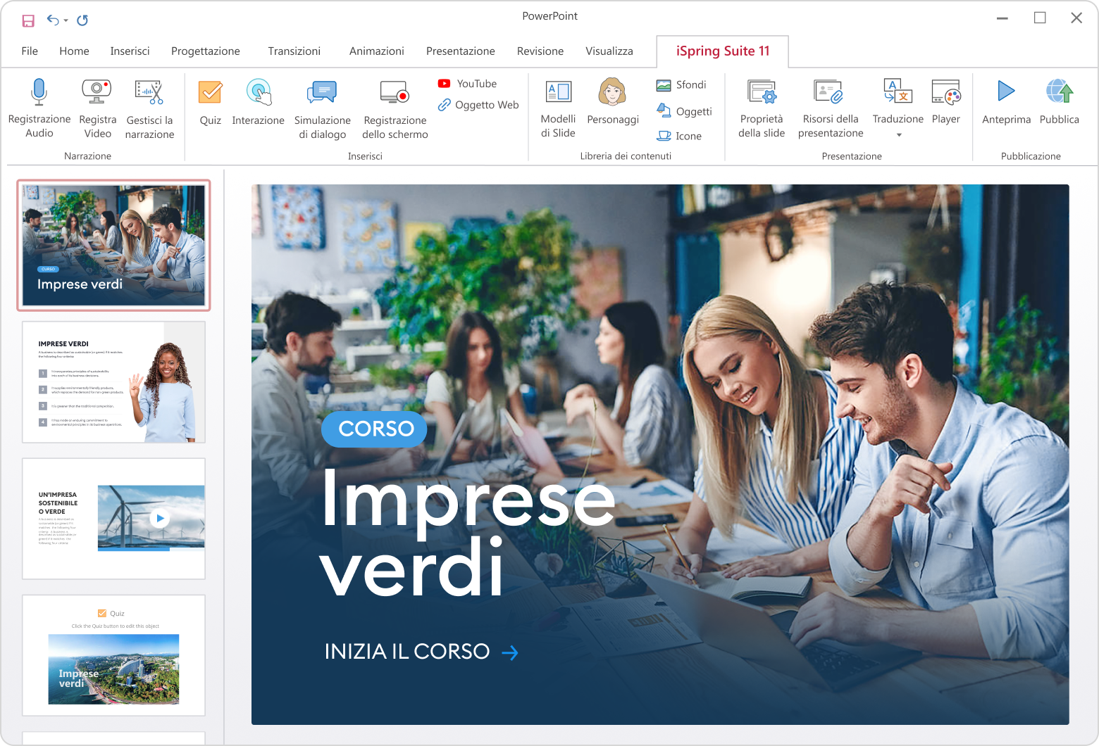 Idee per PowerPoint: iSpring Suite Max