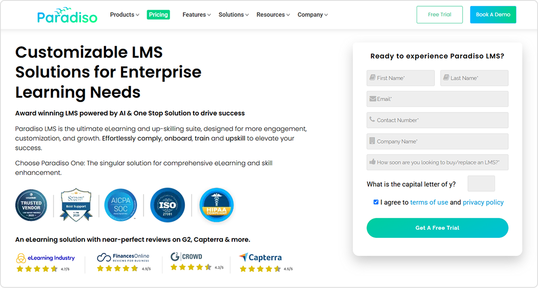 Paradiso LMS Paradiso LCMS