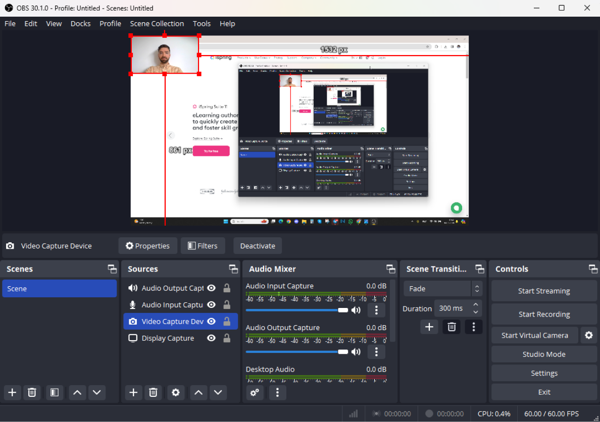 OBS Studio OBS Studio è uno strumento per un content creator